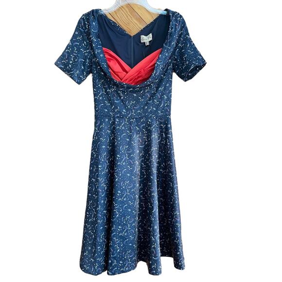 Lindy Bop Sloane Fit and Flare Dress - Picture 3 of 9